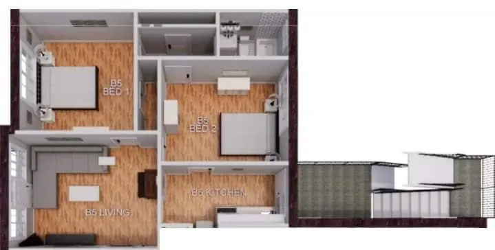 Sojourn At Colley Manor Unit 4 Sleeps 4 location